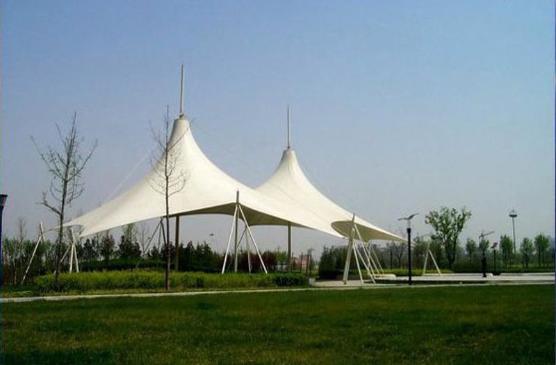 膜结构景观：构建未来城市的绿色梦想